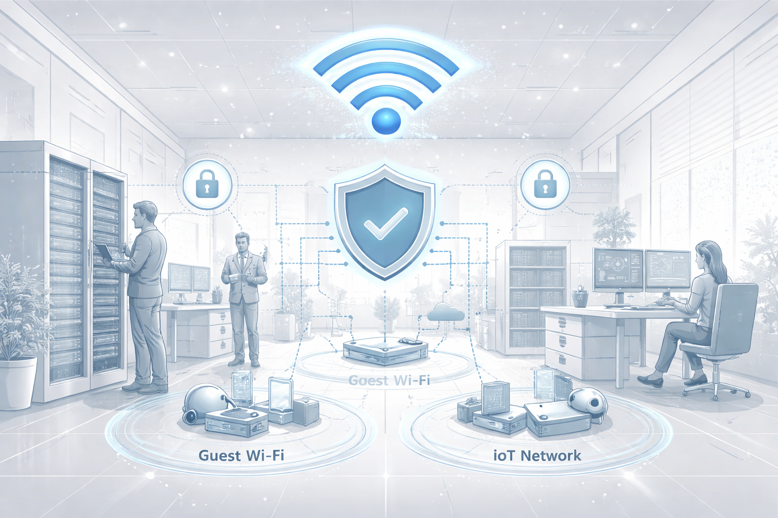 wifi сеть в офисе